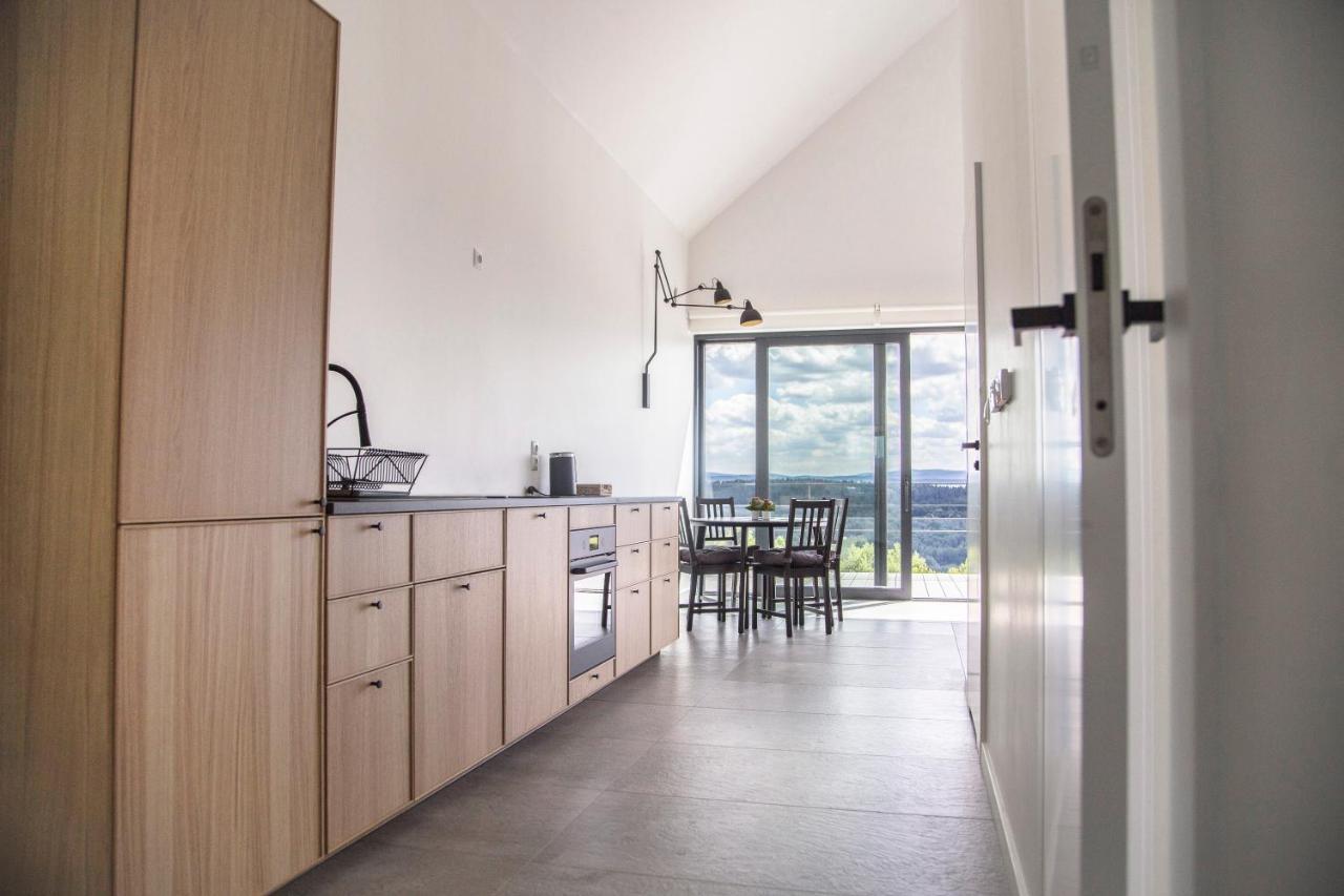 Villa Relax With Swimming Pool And Mountain View Bukow Eksteriør billede