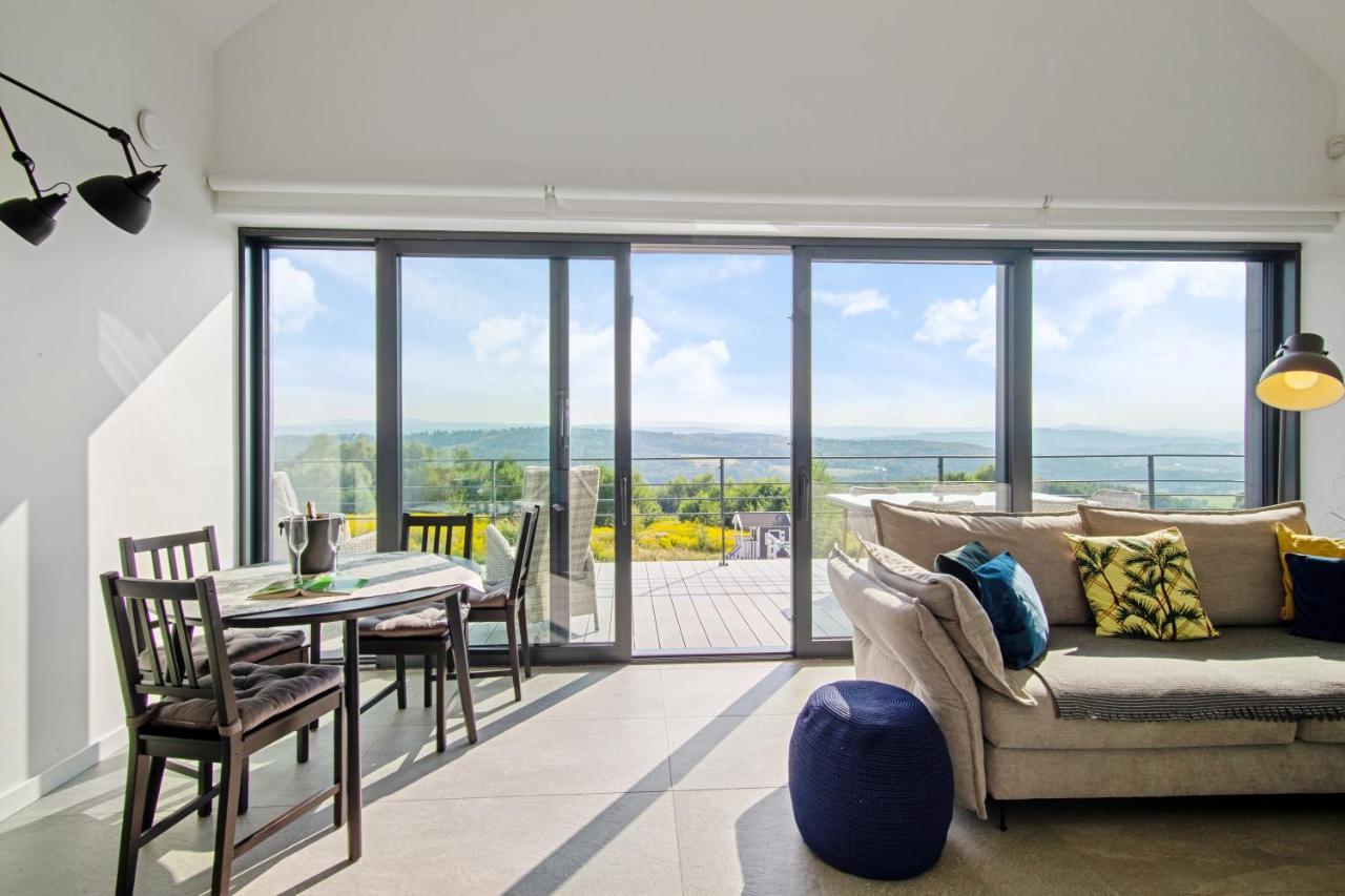 Villa Relax With Swimming Pool And Mountain View Bukow Eksteriør billede